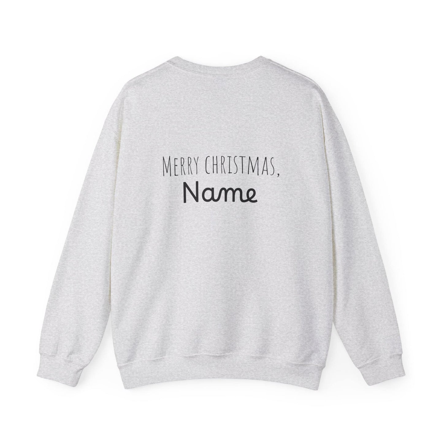 Christmas Chill Zone Activated crewneck ash gray – comfy Christmas gift
